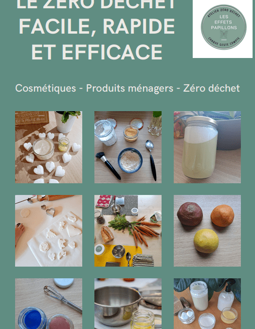 Ebook N°1 : LE ZÉRO DÉCHET FACILE, RAPIDE ET EFFICACE